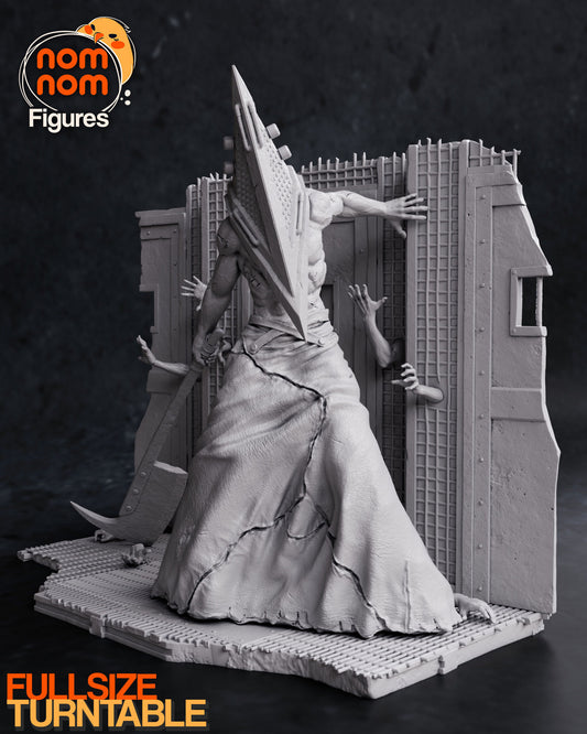 Pyramid Head | Resin Model or Bust Kit | DIY Silent Hill Executioner