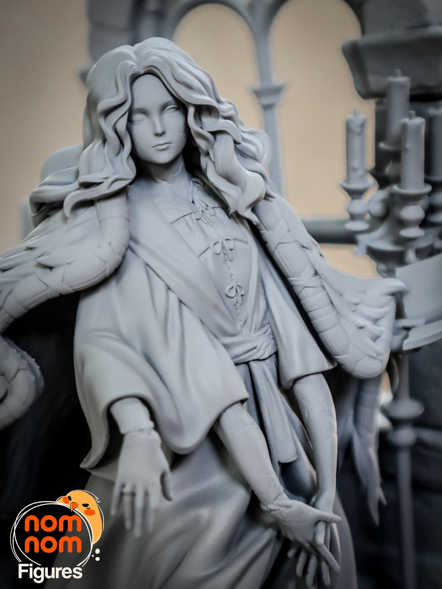 Ranni the Witch | 9.5-Inch Resin Model Kit | Elden Ring Four-Armed Sorceress