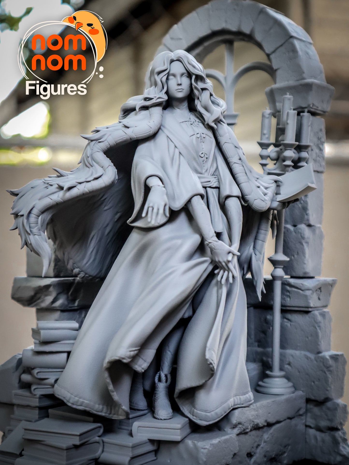 Ranni the Witch | 9.5-Inch Resin Model Kit | Elden Ring Four-Armed Sorceress
