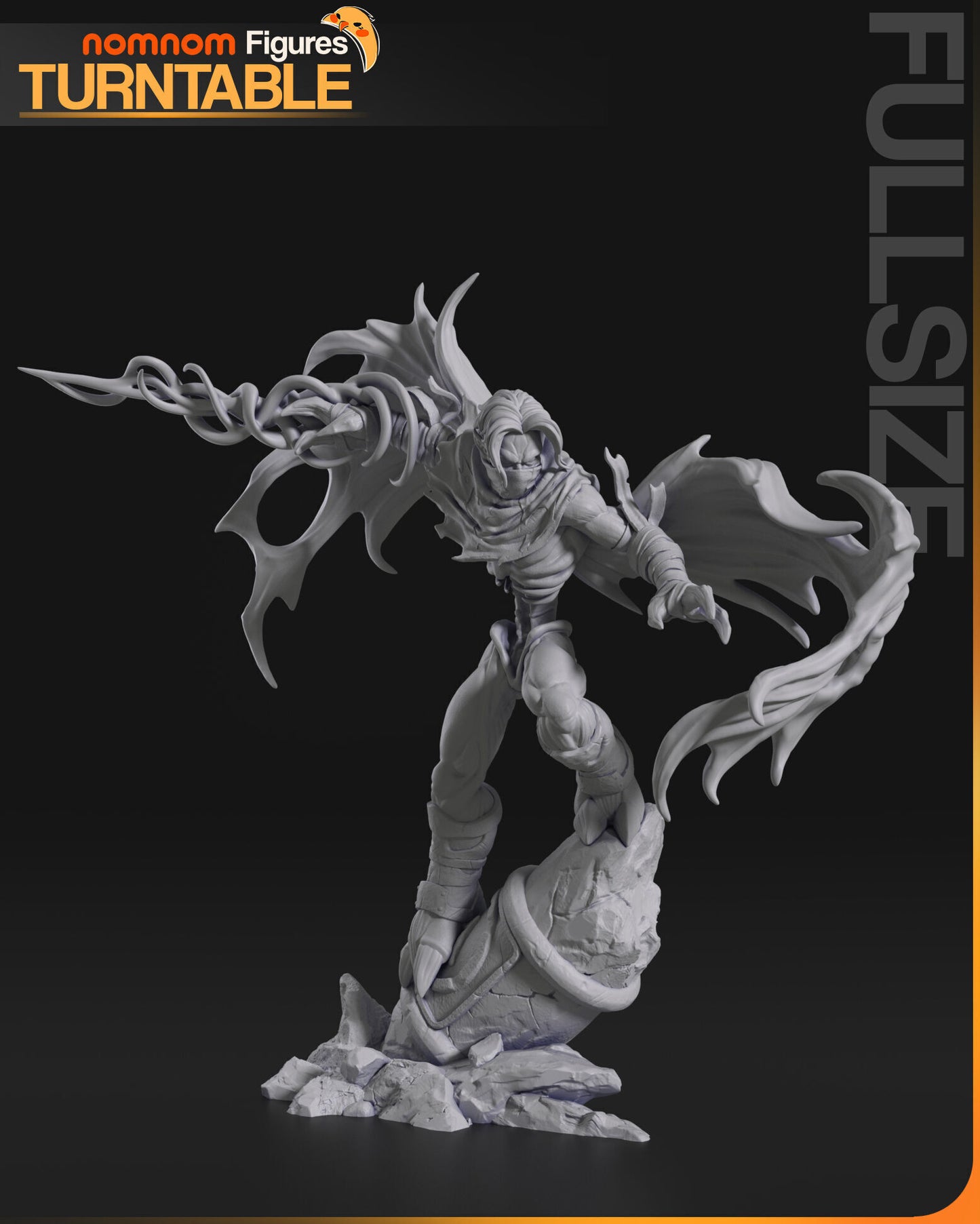 Raziel | Resin Model or Bust Kit | DIY Soul Reaver Vampire Wraith