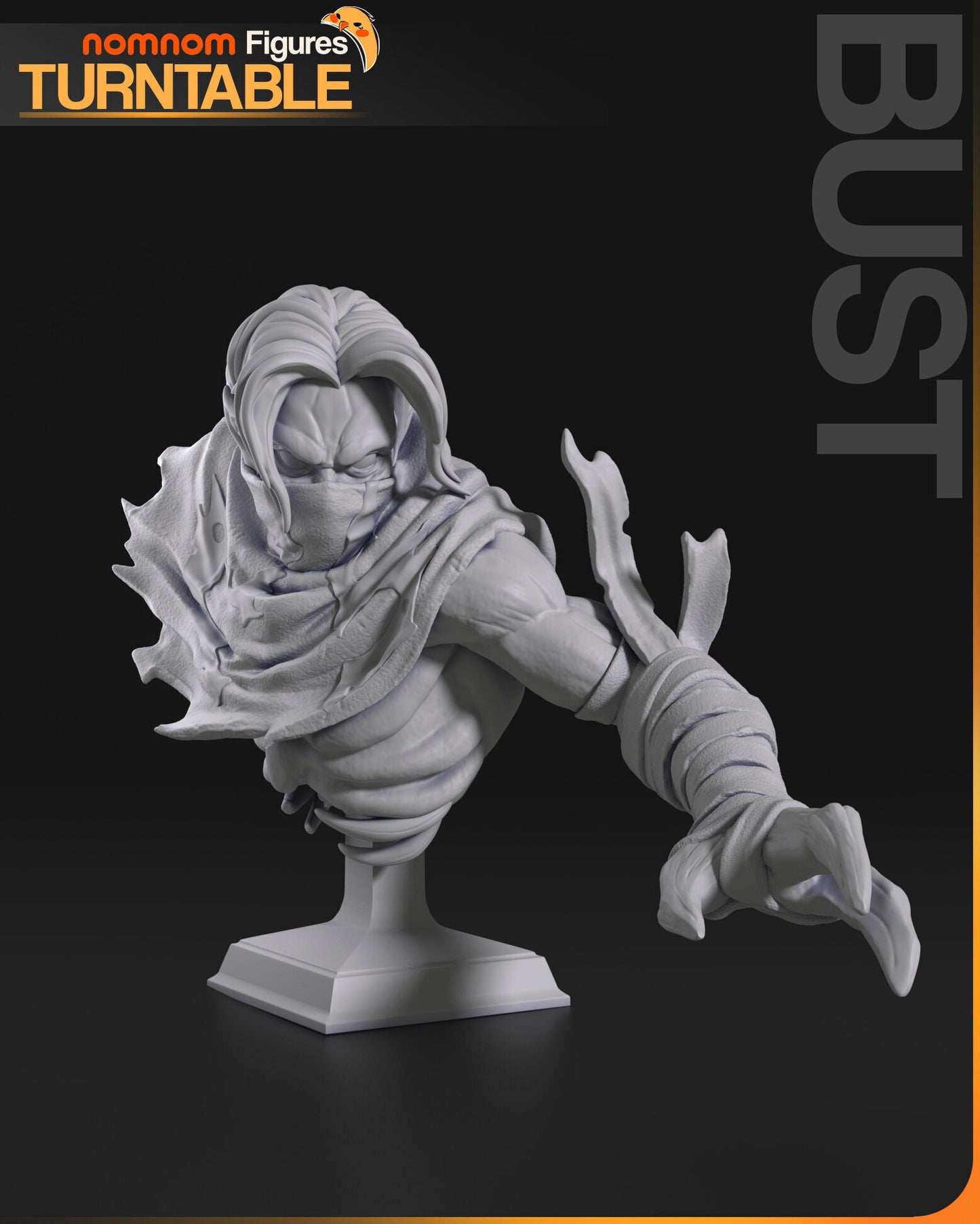 Raziel | Resin Model or Bust Kit | DIY Soul Reaver Vampire Wraith