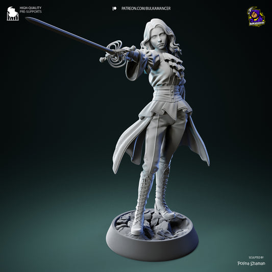 Maelle | 8.5-Inch Resin Model Kit | DIY Expedition 33 Act 3 Survivor