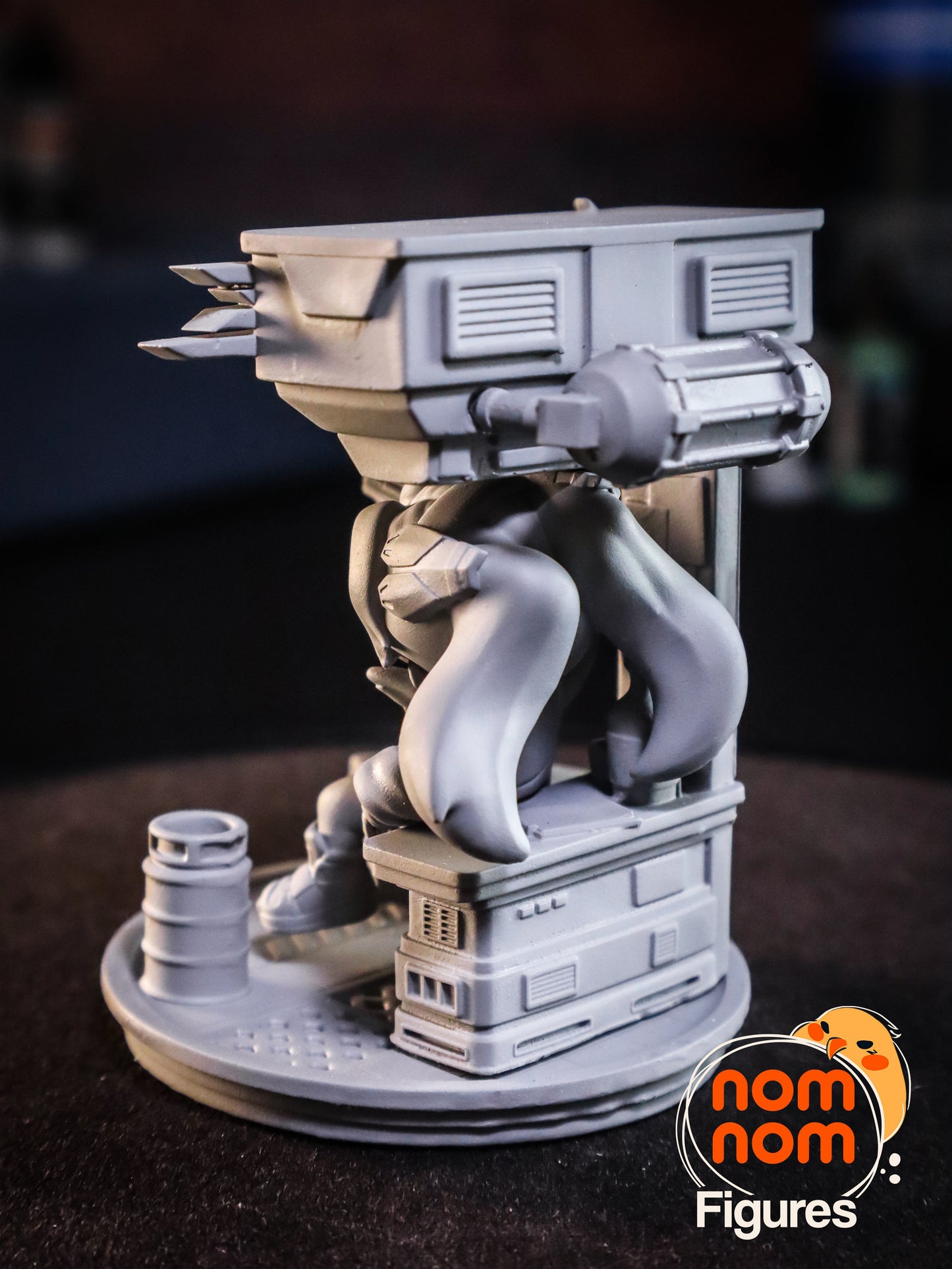 Chibi Rebecca | 3" Resin Model Kit | DIY Cyberpunk Afterlife Bar Moment