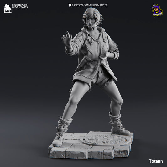Reina | 9.5-Inch Resin Model Kit | Tekken 8 Purple Lightning