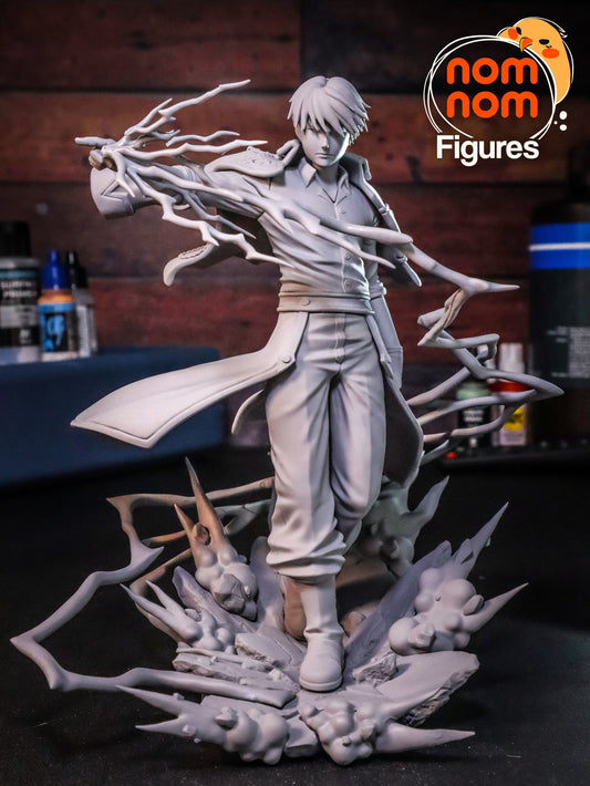 Roy Mustang | 7-Inch Resin Model Kit | DIY Fullmetal Alchemist Flame Alchemist