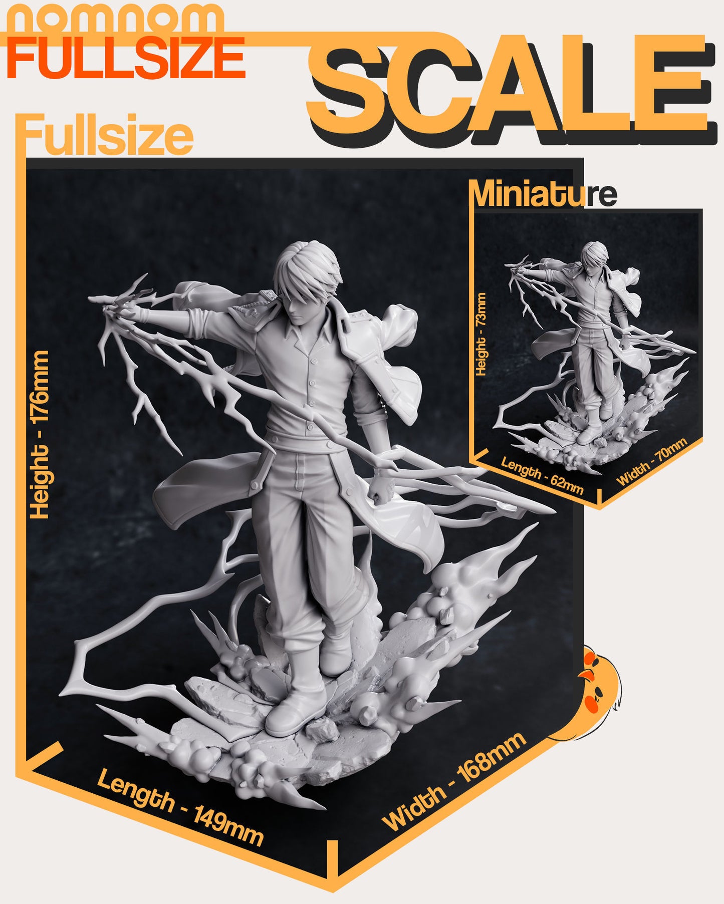 Roy Mustang | 7-Inch Resin Model Kit | DIY Fullmetal Alchemist Flame Alchemist