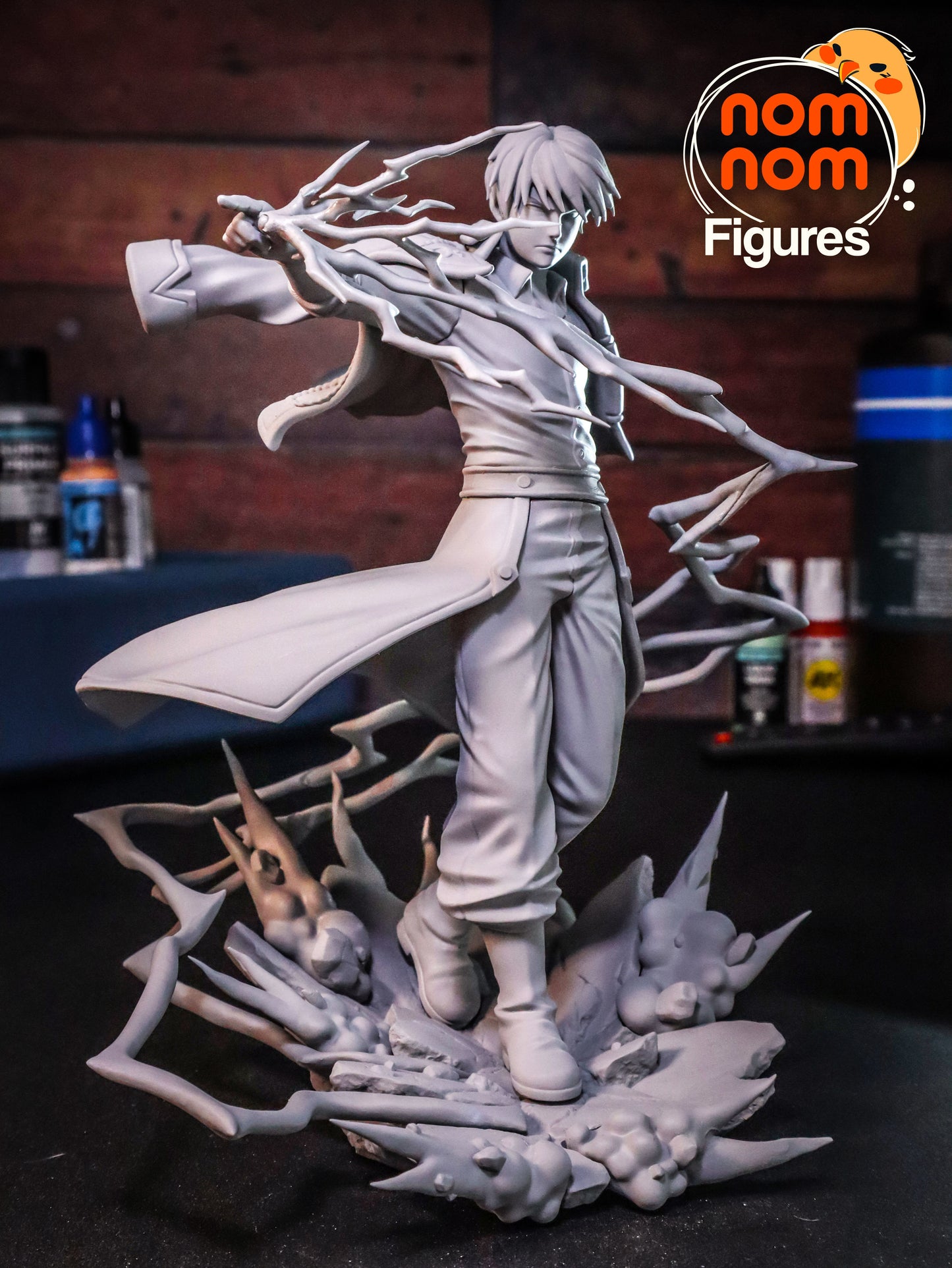 Roy Mustang | 7-Inch Resin Model Kit | DIY Fullmetal Alchemist Flame Alchemist
