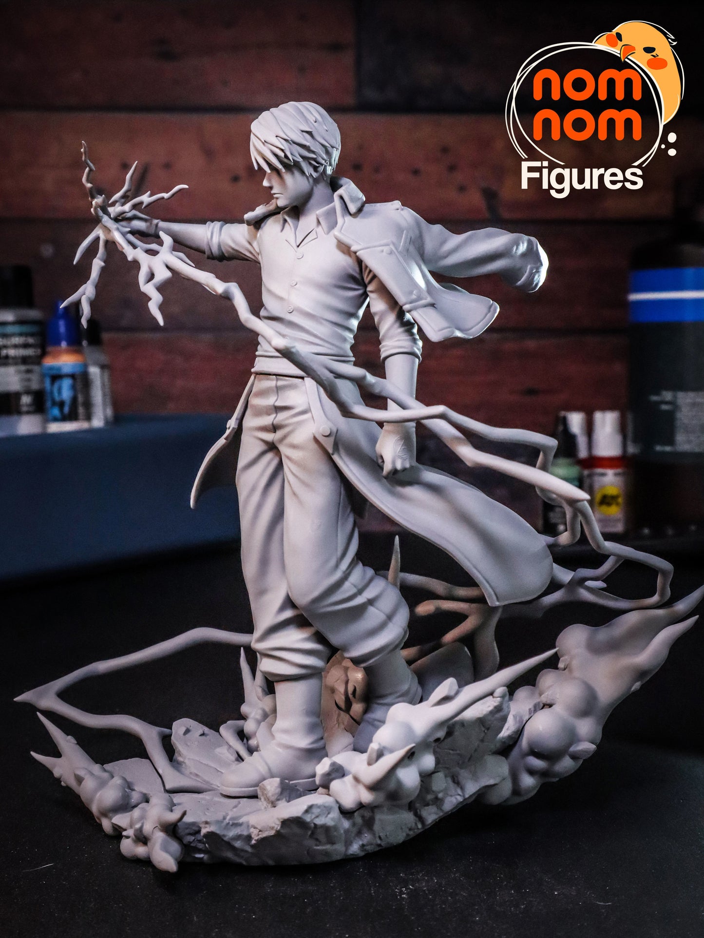 Roy Mustang | 7-Inch Resin Model Kit | DIY Fullmetal Alchemist Flame Alchemist