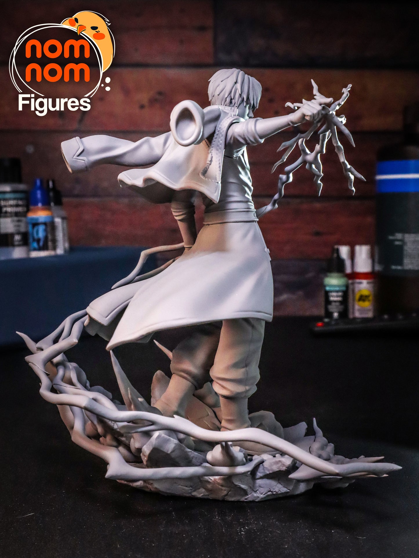 Roy Mustang | 7-Inch Resin Model Kit | DIY Fullmetal Alchemist Flame Alchemist