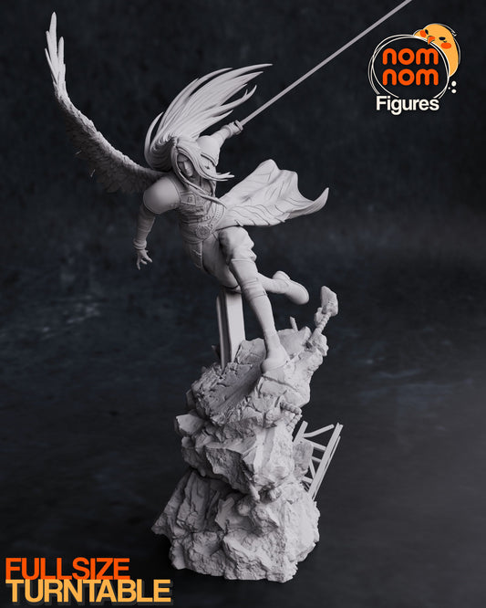 Sephiroth | 15-Inch Resin Model Kit | DIY Final Fantasy VII Villain