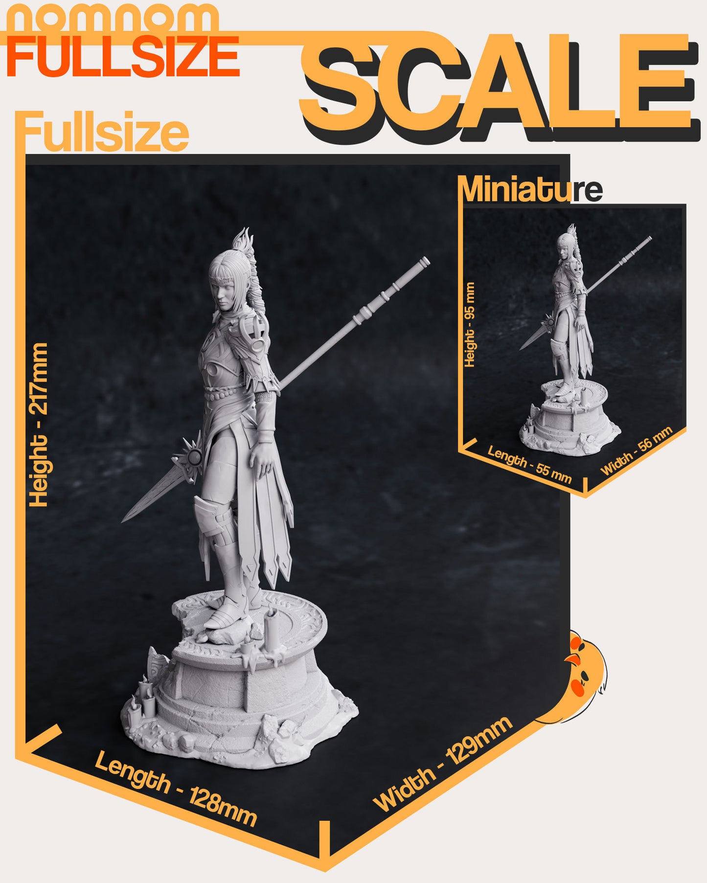 Shadowheart | Resin Model or Bust Kit | BG3 Baldur’s Gate Cleric of Shar