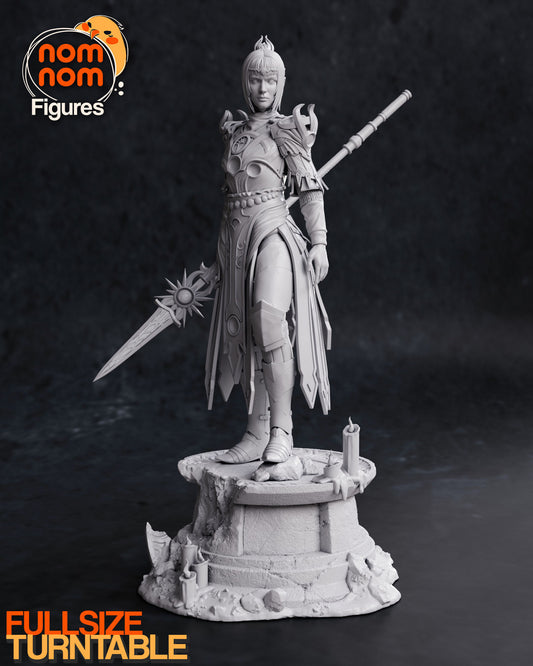 Shadowheart | Resin Model or Bust Kit | BG3 Baldur’s Gate Cleric of Shar