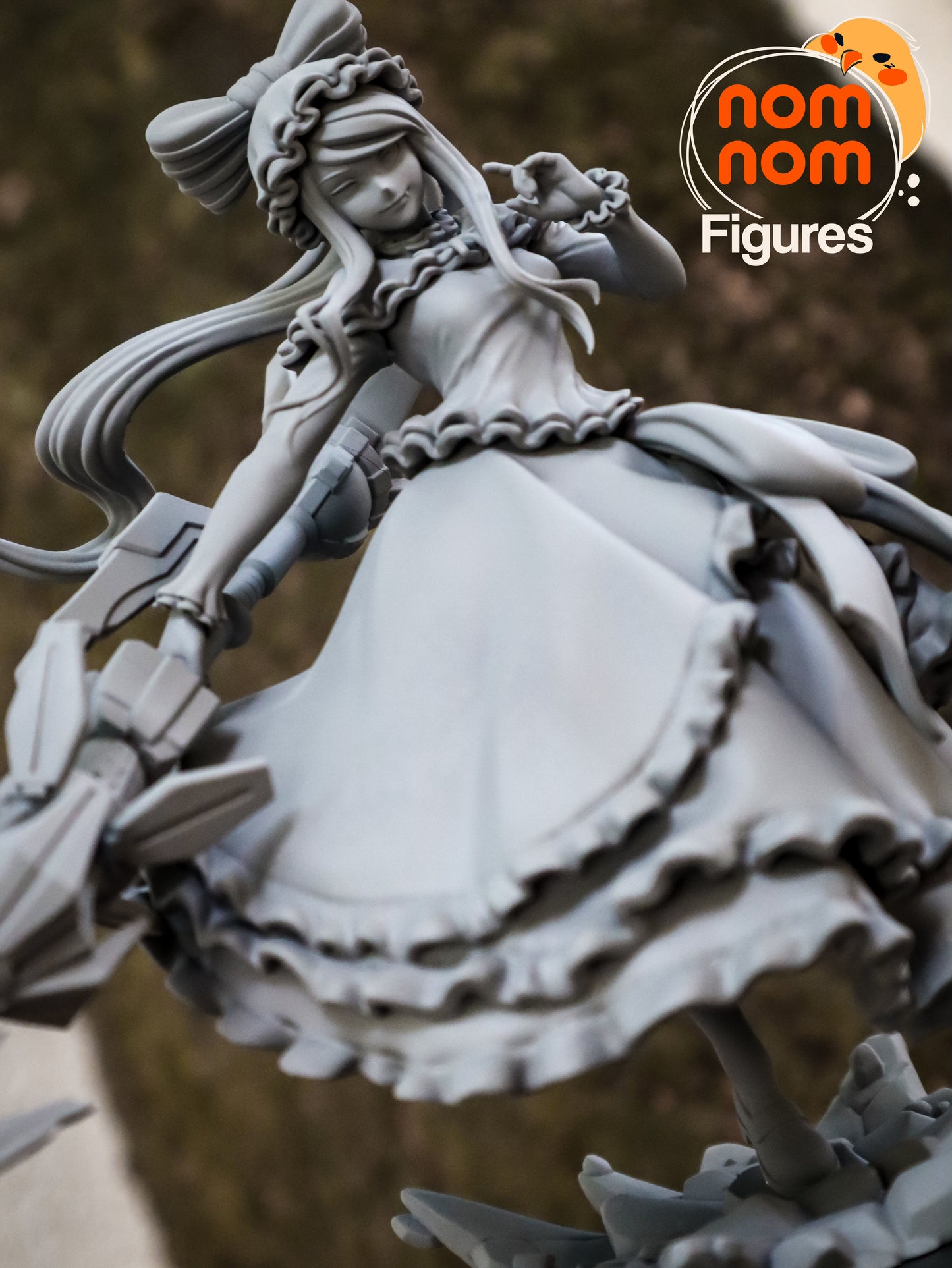 Shalltear Bloodfallen | 6.5-Inch Resin Model Kit | Overlord True Vampire
