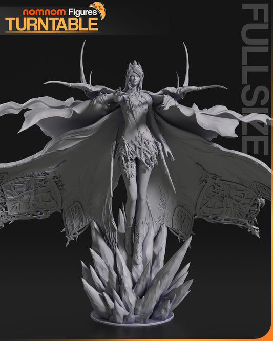 Shiva | Resin Model or Bust Kit | DIY Final Fantasy XVI Ice Elemental