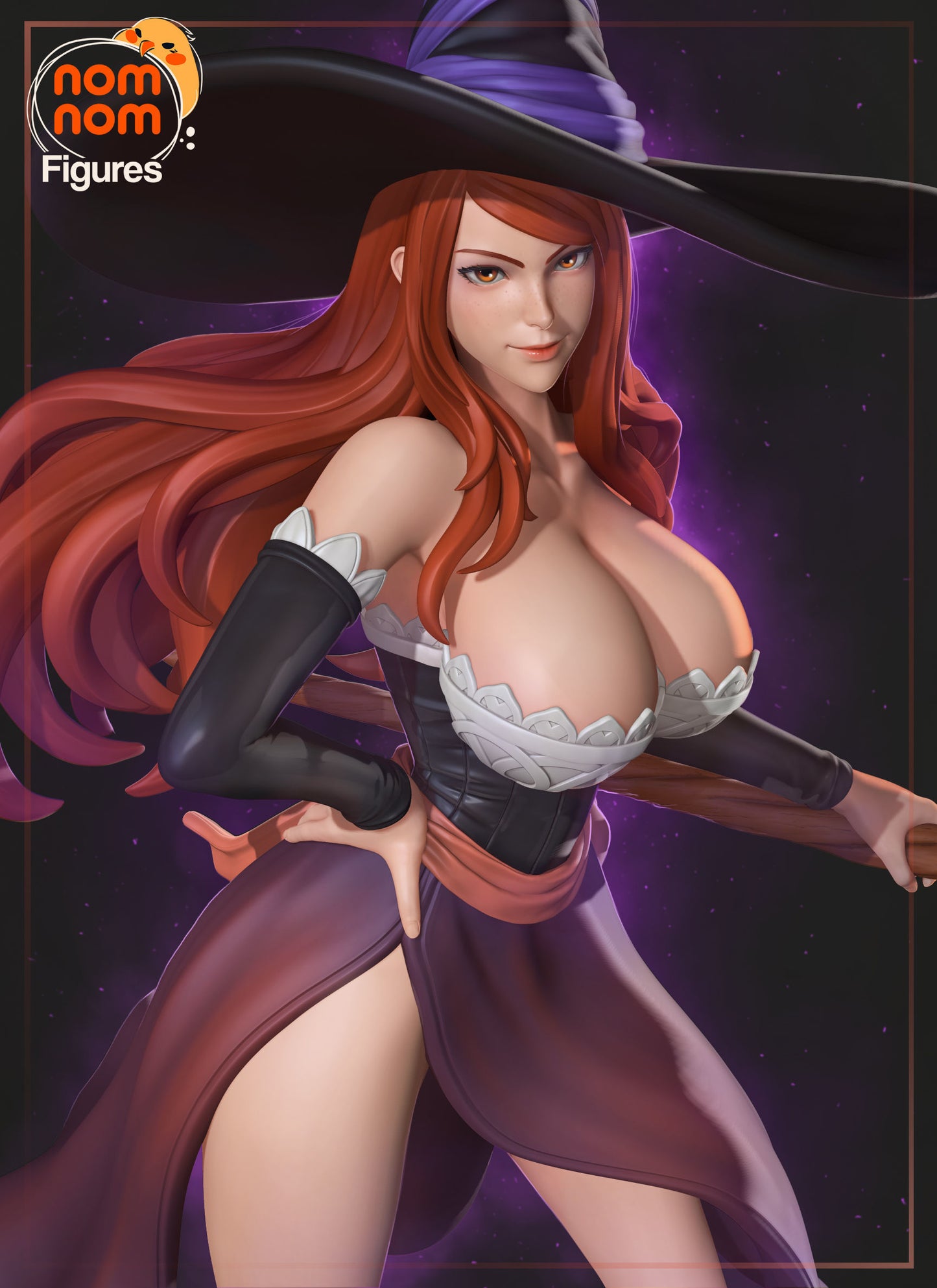 Sorceress | 7.5-Inch Resin Model Kit | DIY Dragon's Crown Spellcaster