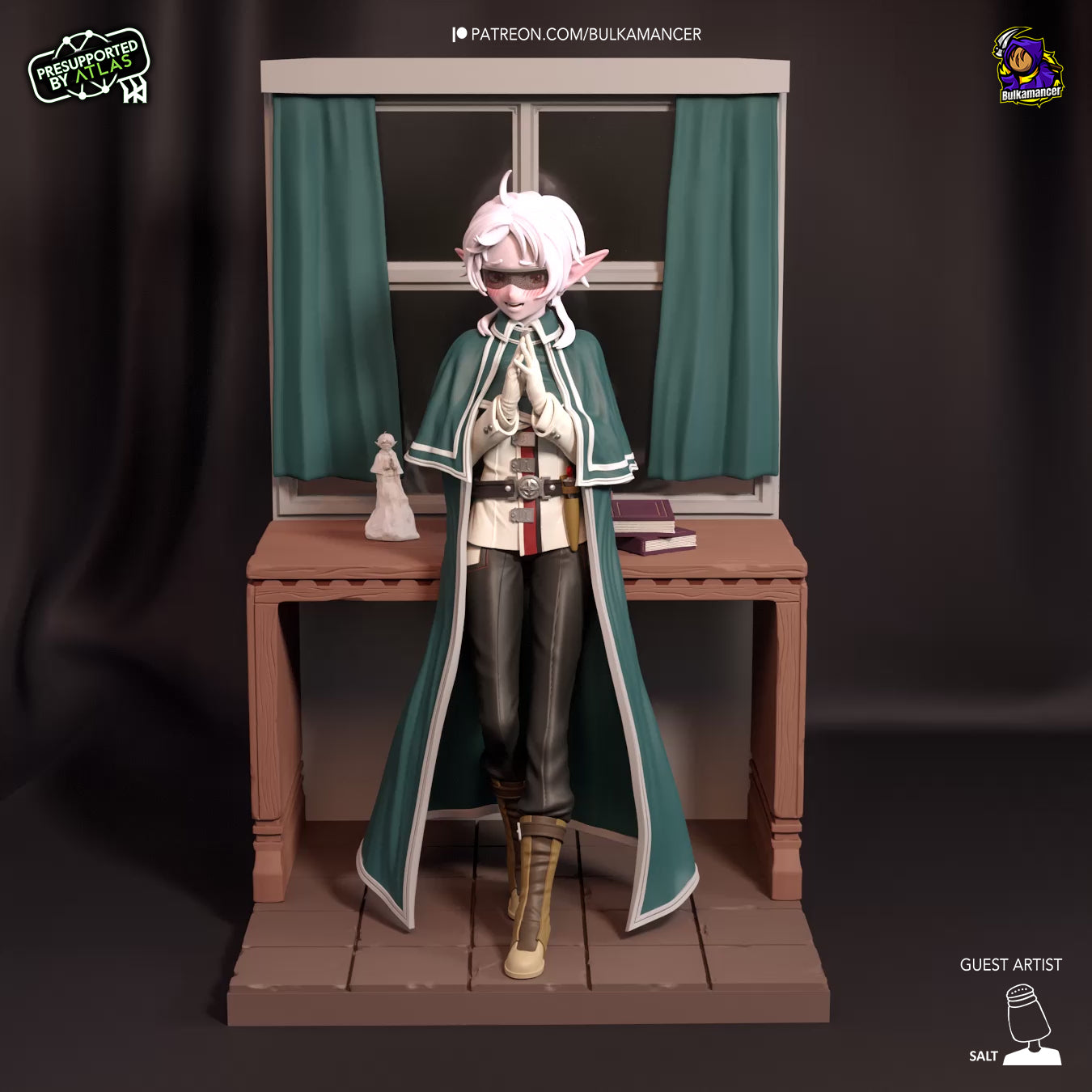 Sylphiette | 10-Inch Resin Model Kit | Mushoku Tensei - The Silent Spellcaster of Ranoa