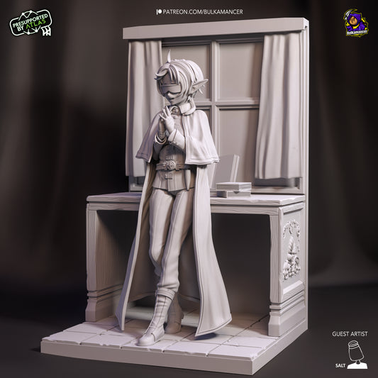 Sylphiette | 10-Inch Resin Model Kit | Mushoku Tensei - The Silent Spellcaster of Ranoa