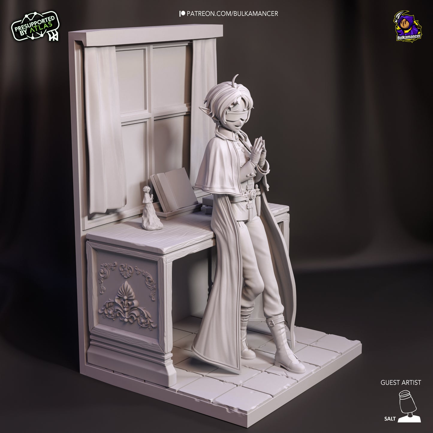 Sylphiette | 10-Inch Resin Model Kit | Mushoku Tensei - The Silent Spellcaster of Ranoa