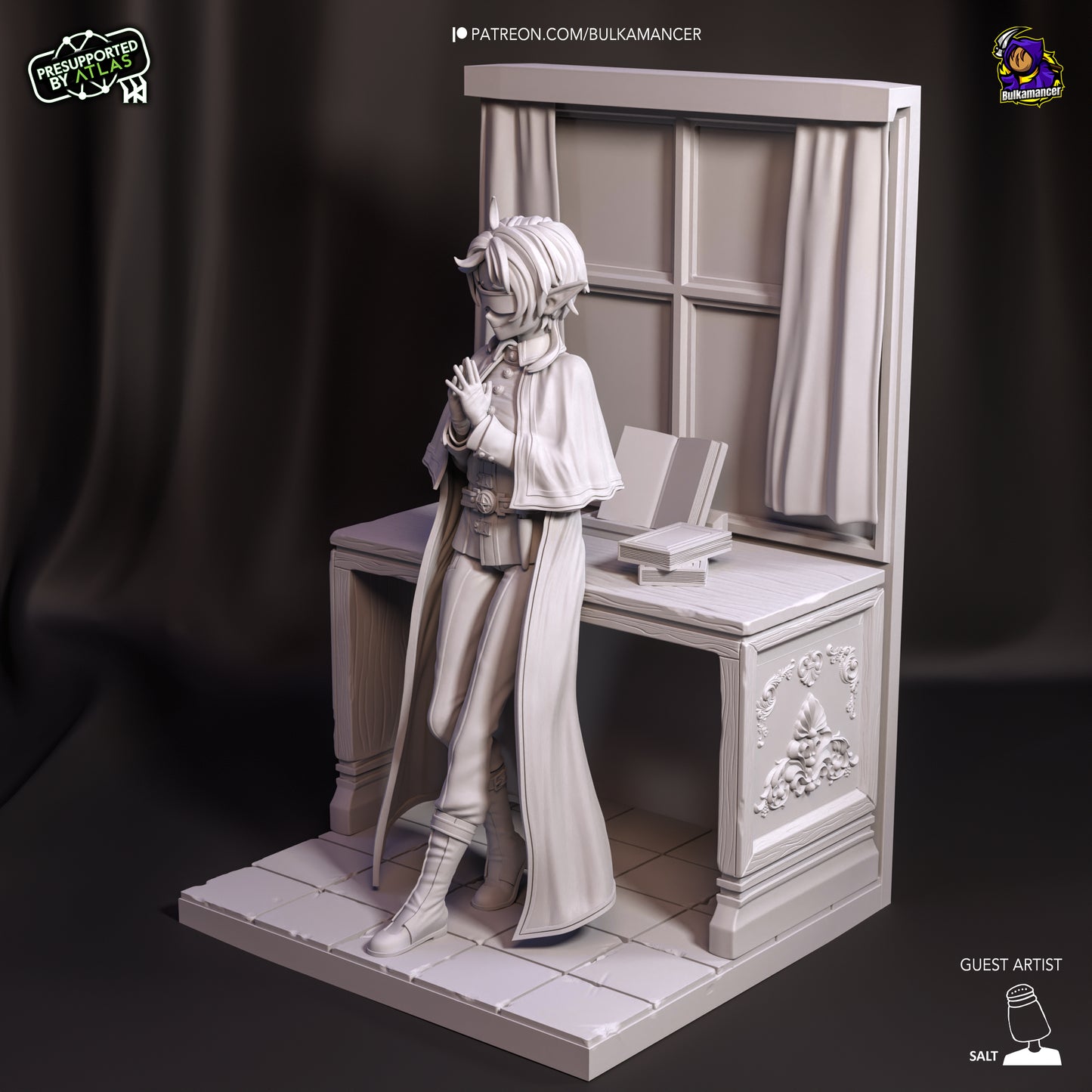 Sylphiette | 10-Inch Resin Model Kit | Mushoku Tensei - The Silent Spellcaster of Ranoa