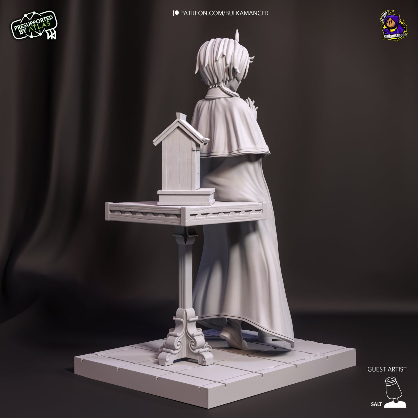 Sylphiette | 10-Inch Resin Model Kit | Mushoku Tensei - The Silent Spellcaster of Ranoa