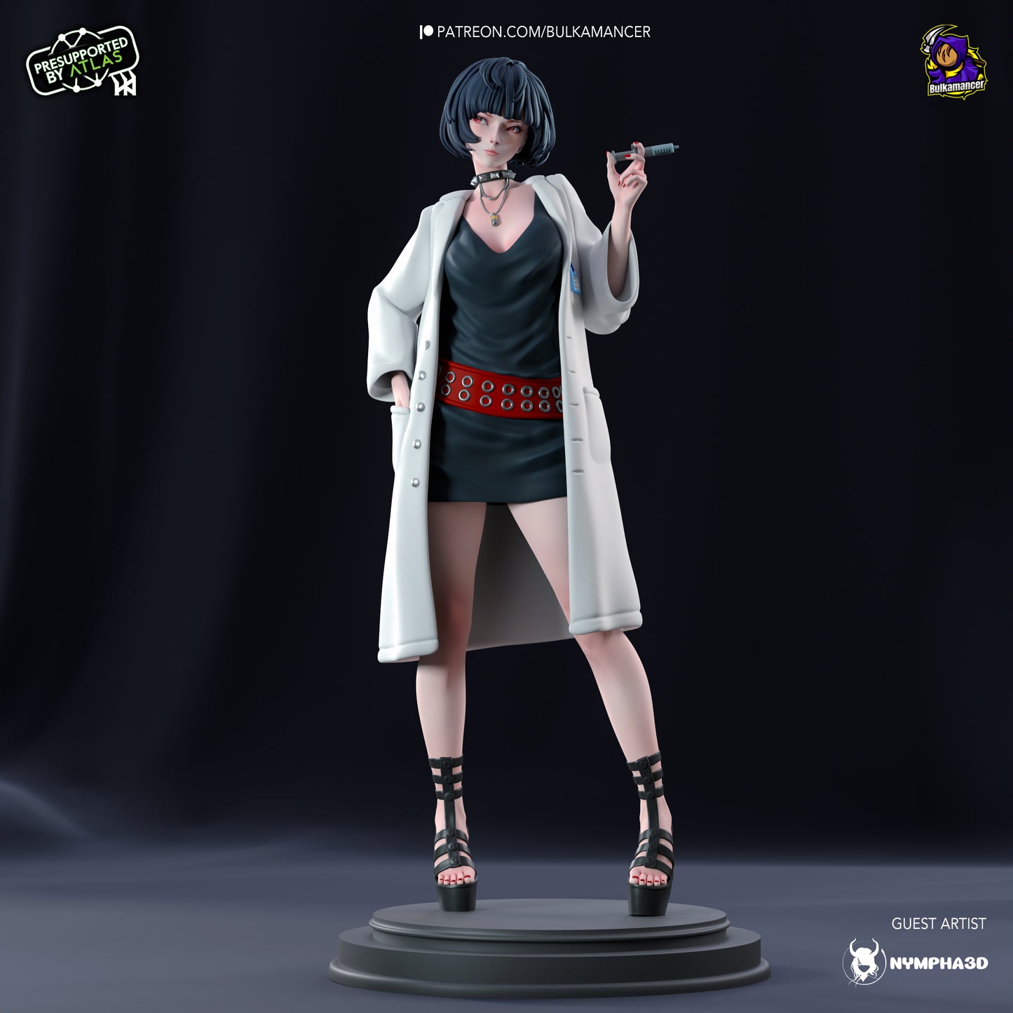 Tae Takemi | 9-Inch Resin Model Kit | Persona 5 Death Confidant Doctor