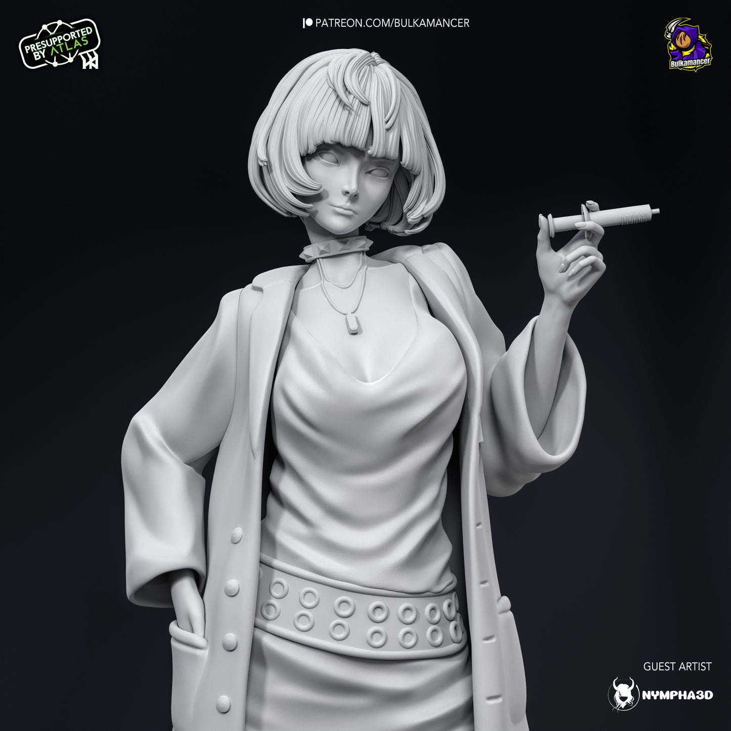 Tae Takemi | 9-Inch Resin Model Kit | Persona 5 Death Confidant Doctor