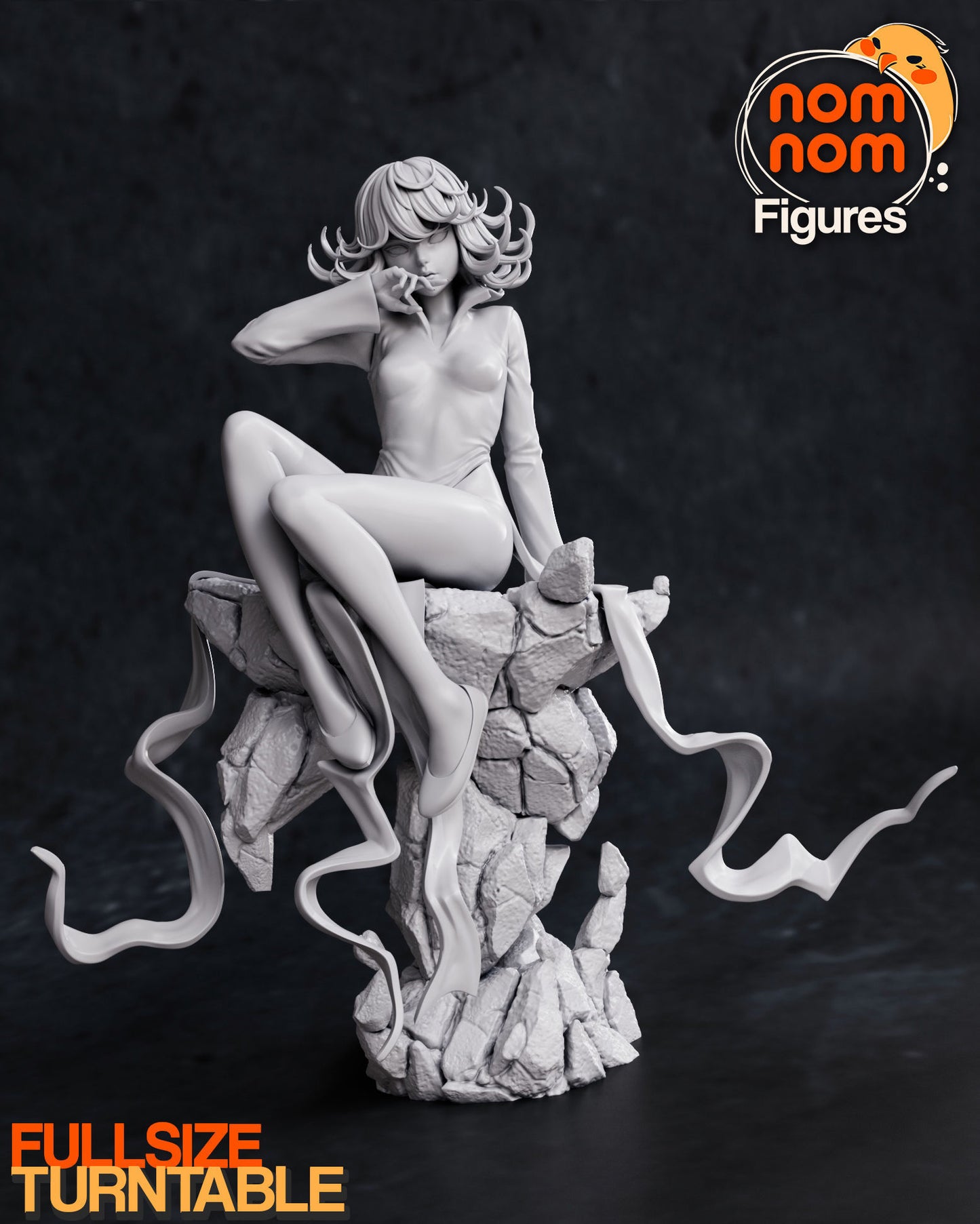 Tatsumaki | 6-Inch Resin Model Kit | DIY One Punch Man Tornado Esper