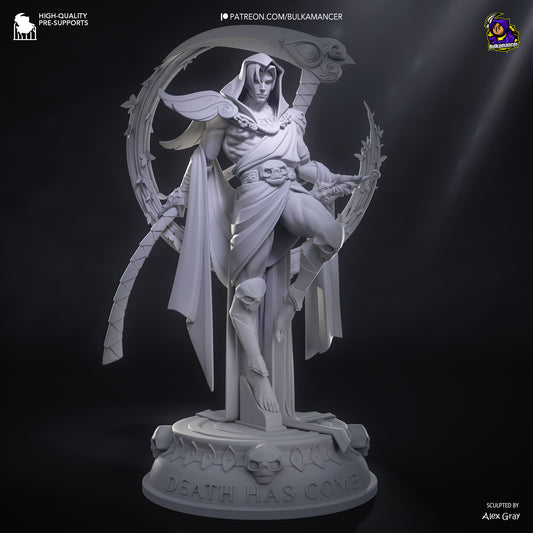 Thanatos | 12.5-Inch Resin Model Kit | Hades Judgment Incarnate of the Underworld