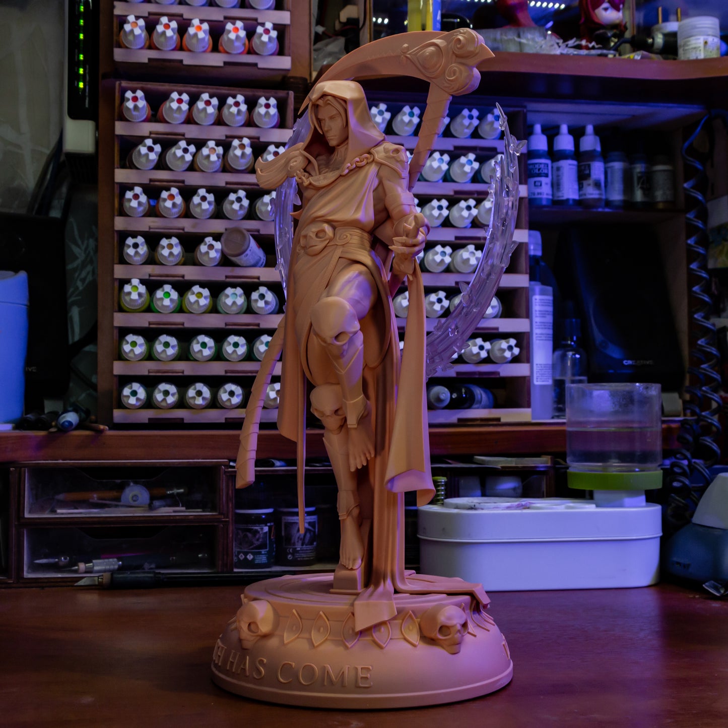 Thanatos | 12.5-Inch Resin Model Kit | Hades Judgment Incarnate of the Underworld