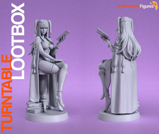 Tharja | 6-Inch Resin Model Kit | DIY Fire Emblem Dark Mage