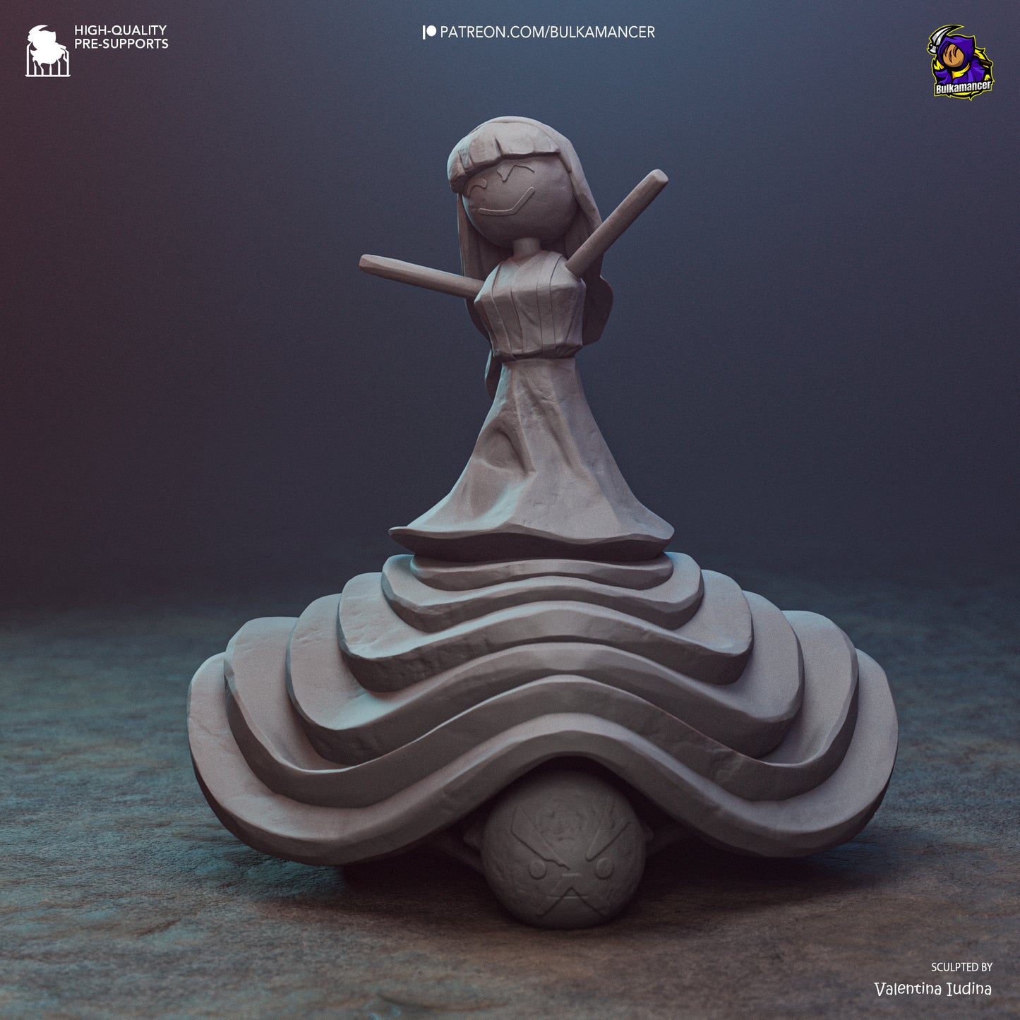 Clea & Francois Rock | 2-Inch Resin Model Kit | Clair Obscur Expedition 33