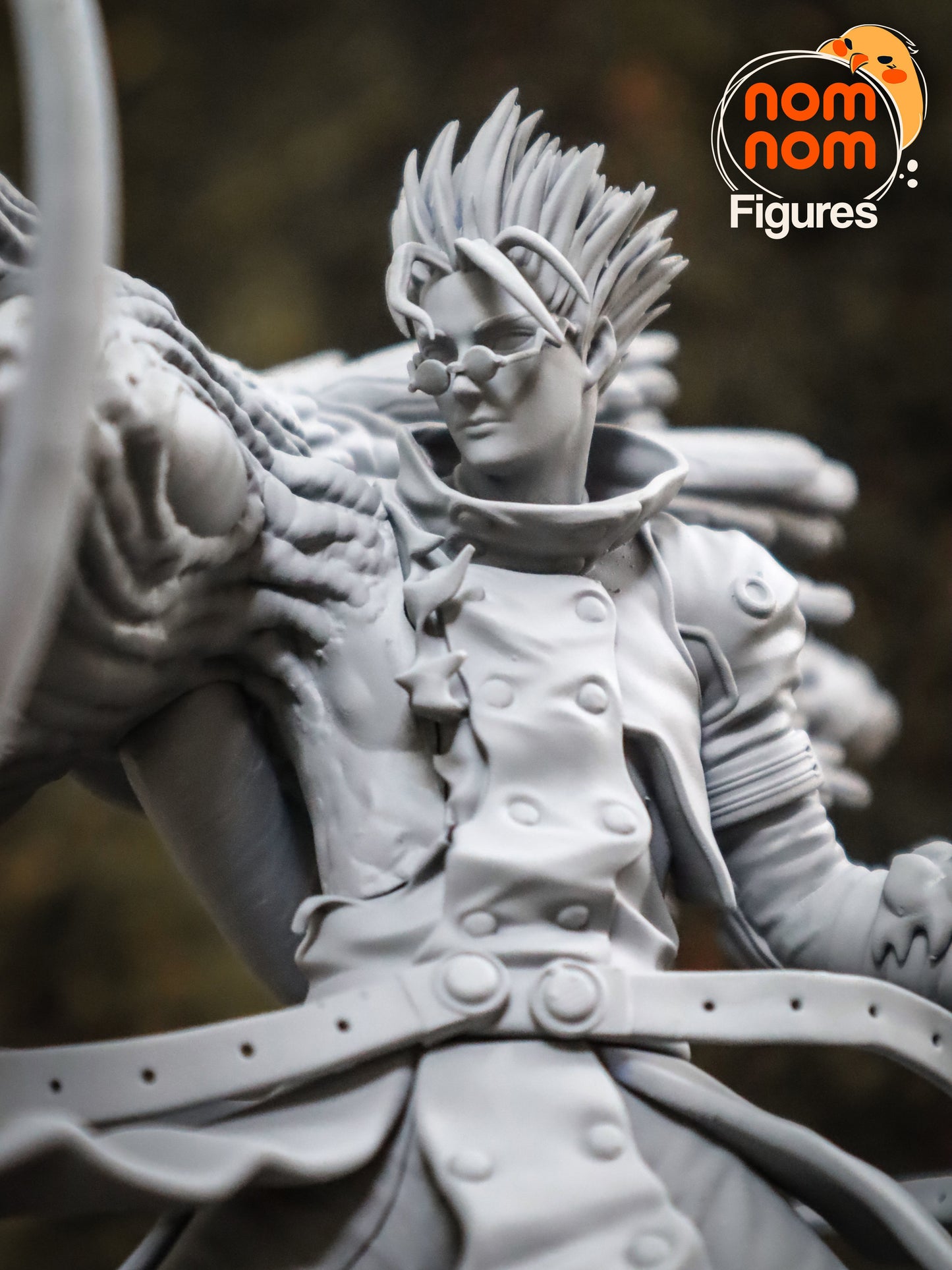 Vash the Stampede | 9-Inch Resin Model Kit | Trigun Angel Arm Transformation