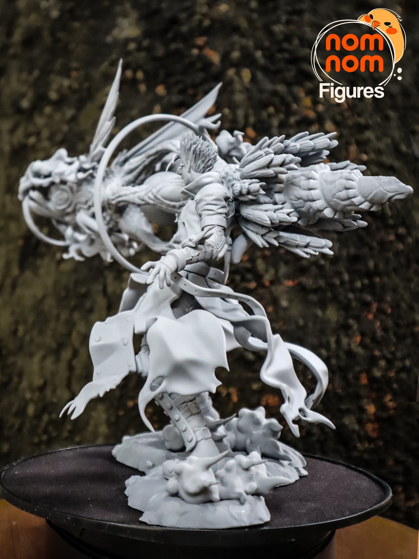 Vash the Stampede | 9-Inch Resin Model Kit | Trigun Angel Arm Transformation