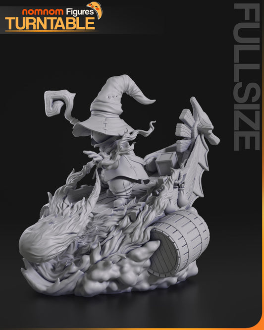 Vivi Ornitier | Resin Model or Bust Kit | DIY Final Fantasy IX Black Mage