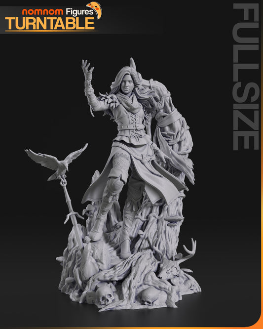 Yennefer of Vengerberg | Resin Model or Bust Kit | DIY The Witcher Sorceress