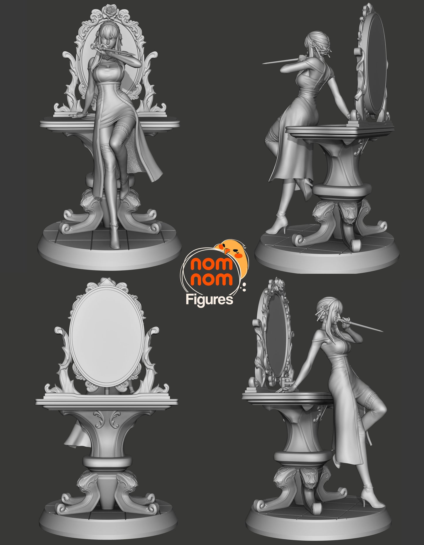 Yor Forger | 8-Inch Resin Model Kit | Spy x Family Thorn Princess